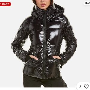S13 Kylie lacquer Puffer Jacket NWT